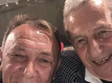Miroslav Ilić sa bratom od strica 