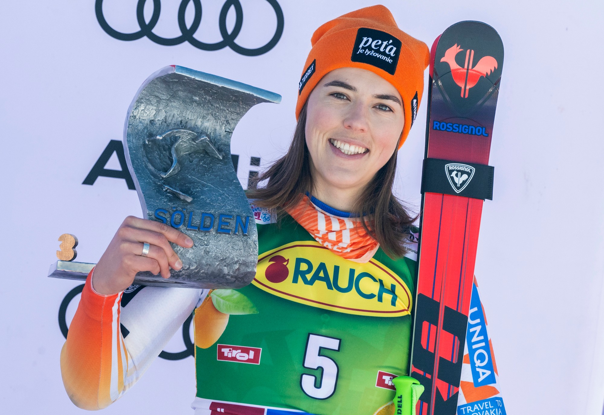 Slovenská lyžiarka Petra Vlhová.