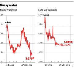 Frank szwajcarski już nie straszy spłacających kredyty hipoteczne