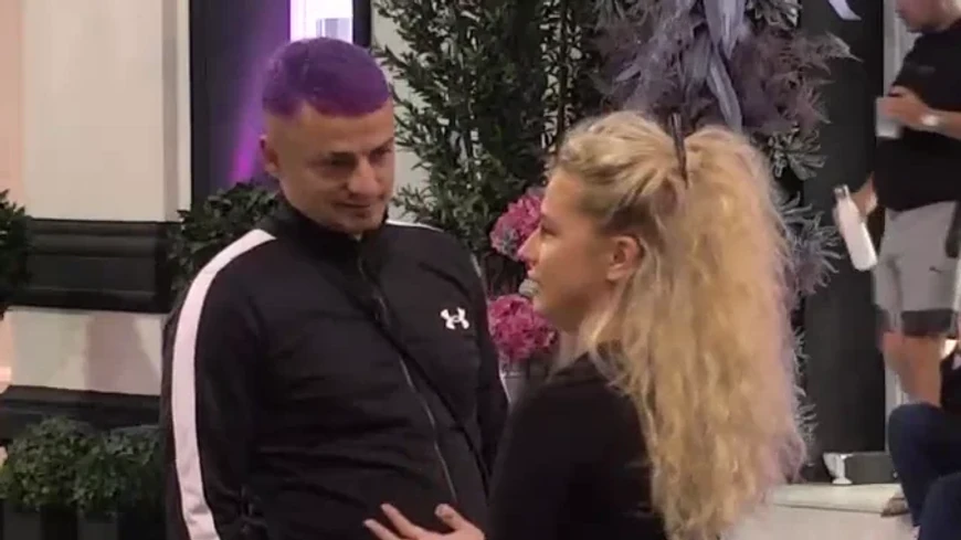 Milica Veličković i Borislav Terzić Terza (Foto: Screenshot TV Pink)