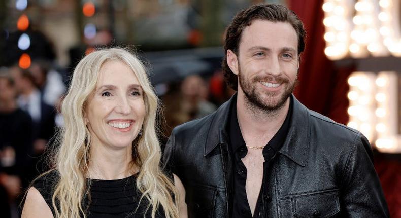 Sam Taylor-Johnson and her husband, Aaron, have a 23-year age gap.John Phillips/Getty Images