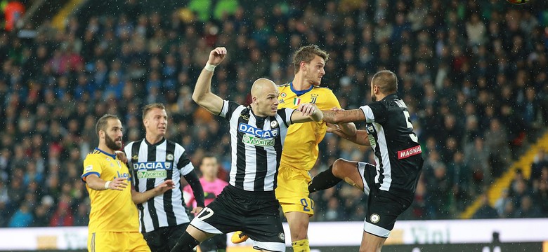 Liga włoska: Juventus grająć od 26 min. w "10" pokonał Udinese aż 6:2 [WIDEO]