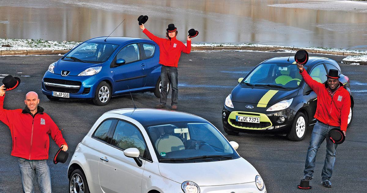 Fiat 500 kontra Ford Ka i Peugeot 107 który maluch jest