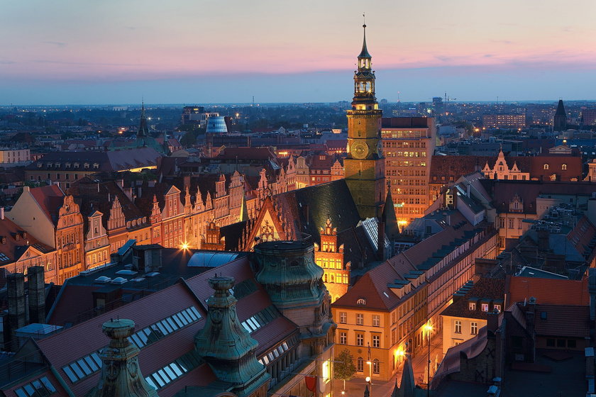 Wieczorny Wrocław