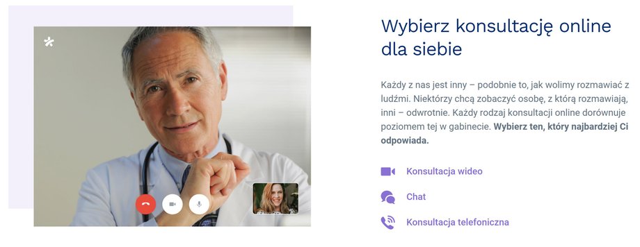 ZnanyLekarz.pl wprowadził konsultacje online