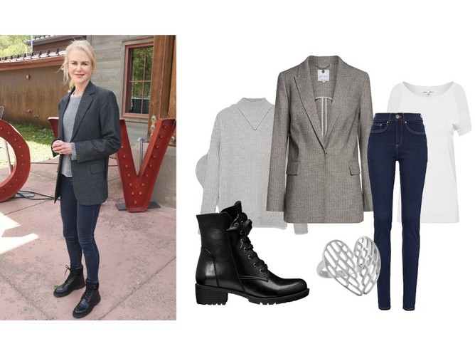 STYLIZACJE Nicole Kidman - na leniwy weenend
