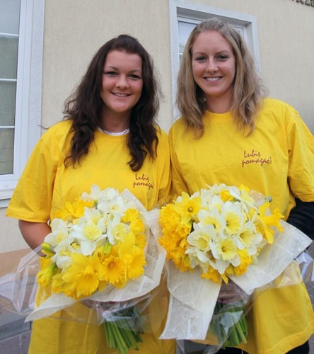 Agnieszka i Urszula Radwańskie w kwietniu 2010 r.