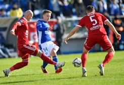 Twierdza Płock zdobyta. Piast wygrał po pięciu meczach bez zwycięstwa [WIDEO]