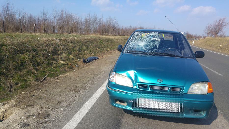 Halálra gázoltak egy gyalogost / Fotó: Police.hu