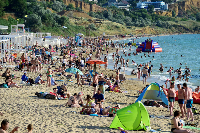 Wakacje Rosjan na Krymie