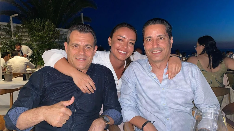 Grčki treneri Dimitris Itudis (levo) i Janis Sferopulos (desno) bili su među mentorima Jelene Todorović, kaže ona za BBC | Foto: Jelena Todorović/Privatna arhiva