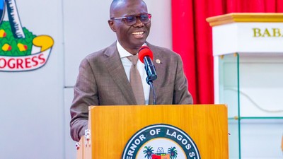 Lagos State Governor, Babajide Sanwo-Olu. [Twitter:@jidesanwoolu]