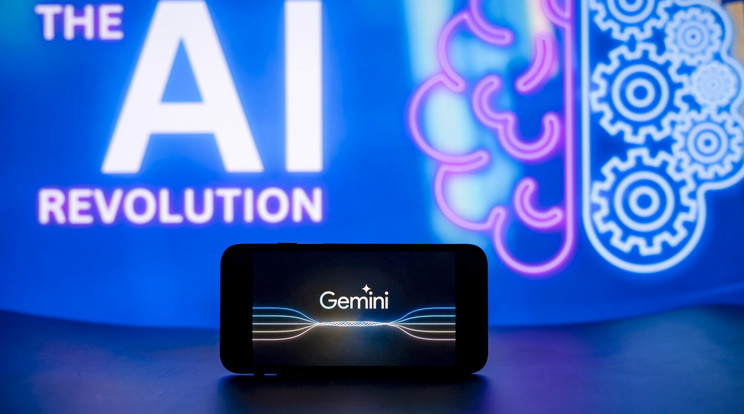 Egy tavaly bemutatott AI-projekt után Gemininek nevezett applikáció alapverziója ingyenes lesz, és nemcsak az Android-eszközökre, hanem Iphone-okra is letölthető / Fotó: Northfoto