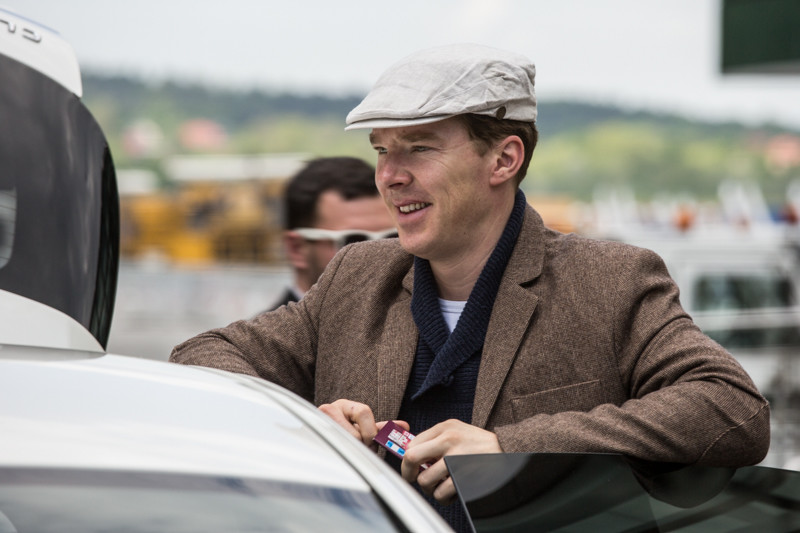 Benedict Cumberbatch w Polsce (fot. Grzegorz Milej)