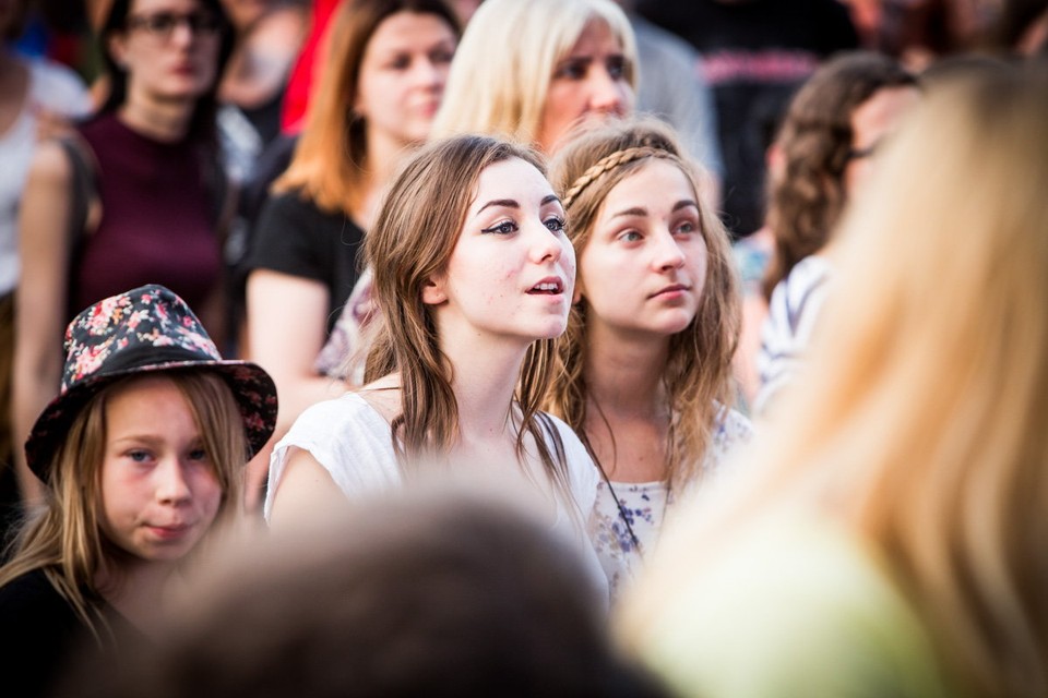 Jarocin 2015: publiczność na koncercie Skubasa