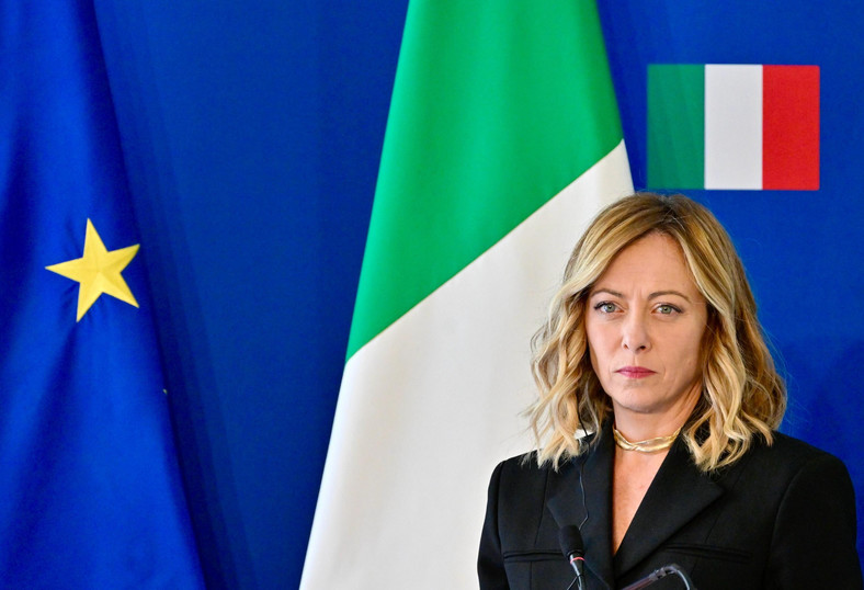 Premier Włoch Giorgia Meloni (luty 2024 r.)