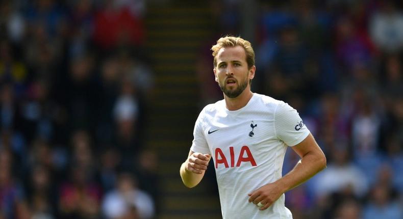 Harry Kane scored his 16th career hat-trick after coming on as a substitute against Mura Creator: JUSTIN TALLIS