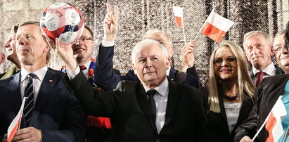 Jarosław Kaczyński w Krakowie