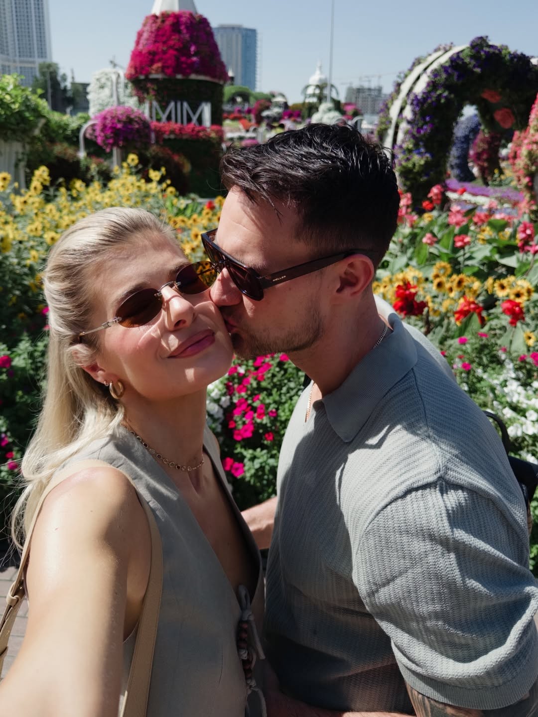 Slovenská influencerka Dominika Krčmáriková a jej partner Miszek. 