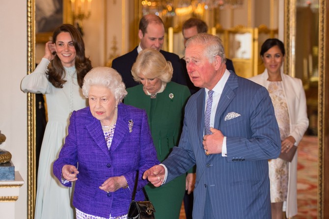 Britanska kraljevska porodica 2019. godine