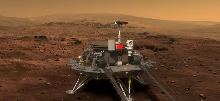 Kamera NASA uchwyciła chińską misję Tianwen-1 lecącą na Marsa