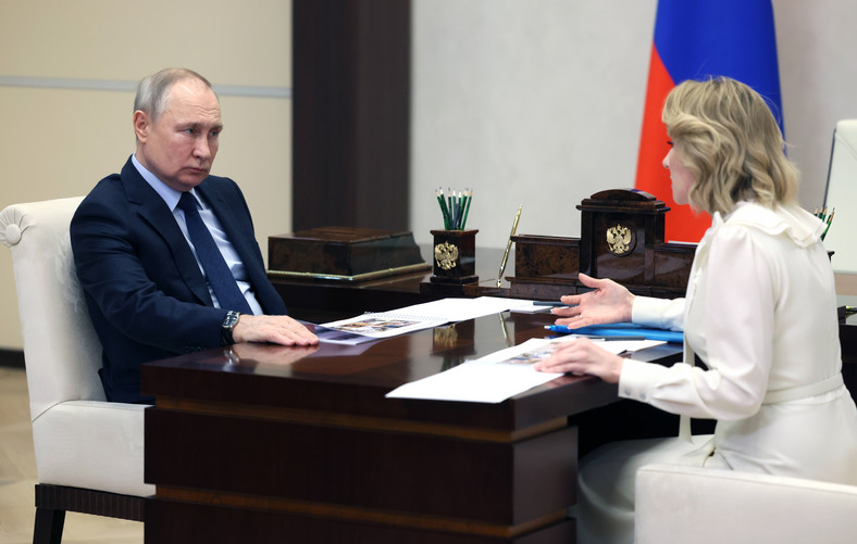 Władimir Putin i Marija Lwowa-Biełowa