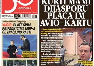 Blic naslovna strana za 1.6