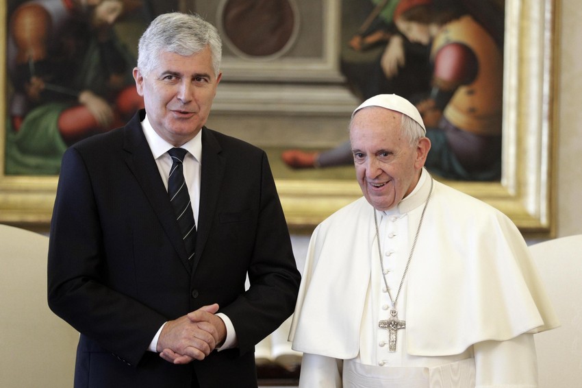 Dragan Čović i papa Franja