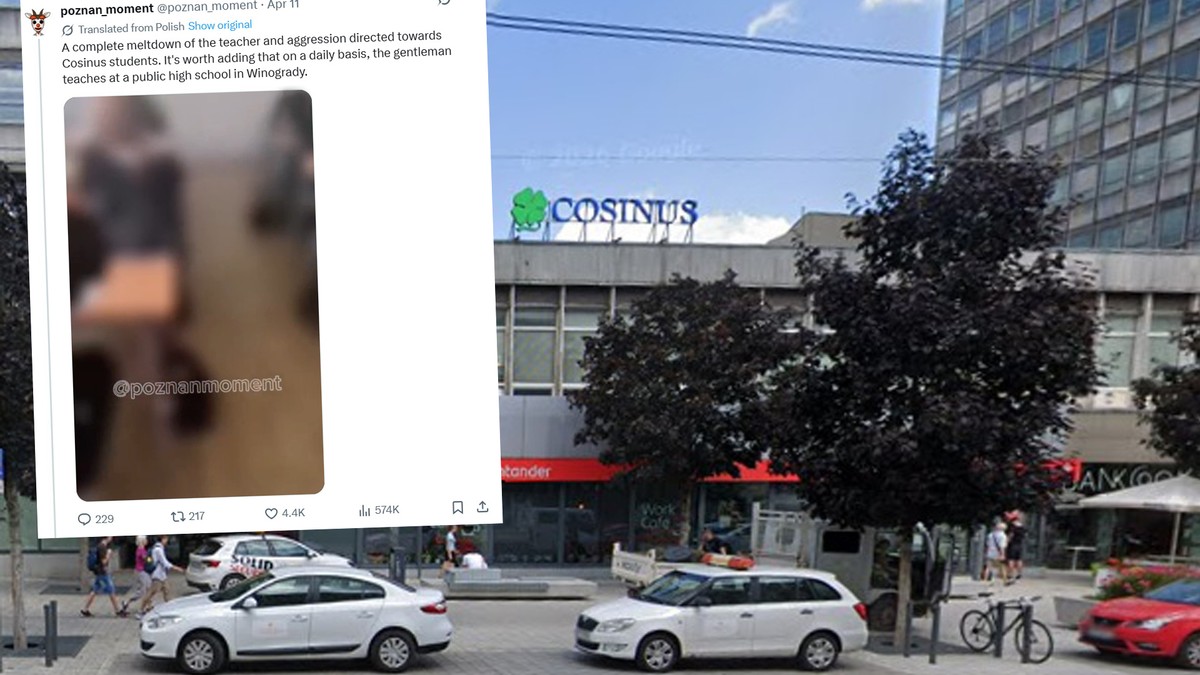 Nagrali szokujące zachowanie nauczyciela na lekcji. "Wy***ać ku*wy! Sz**ty pi***ne!"