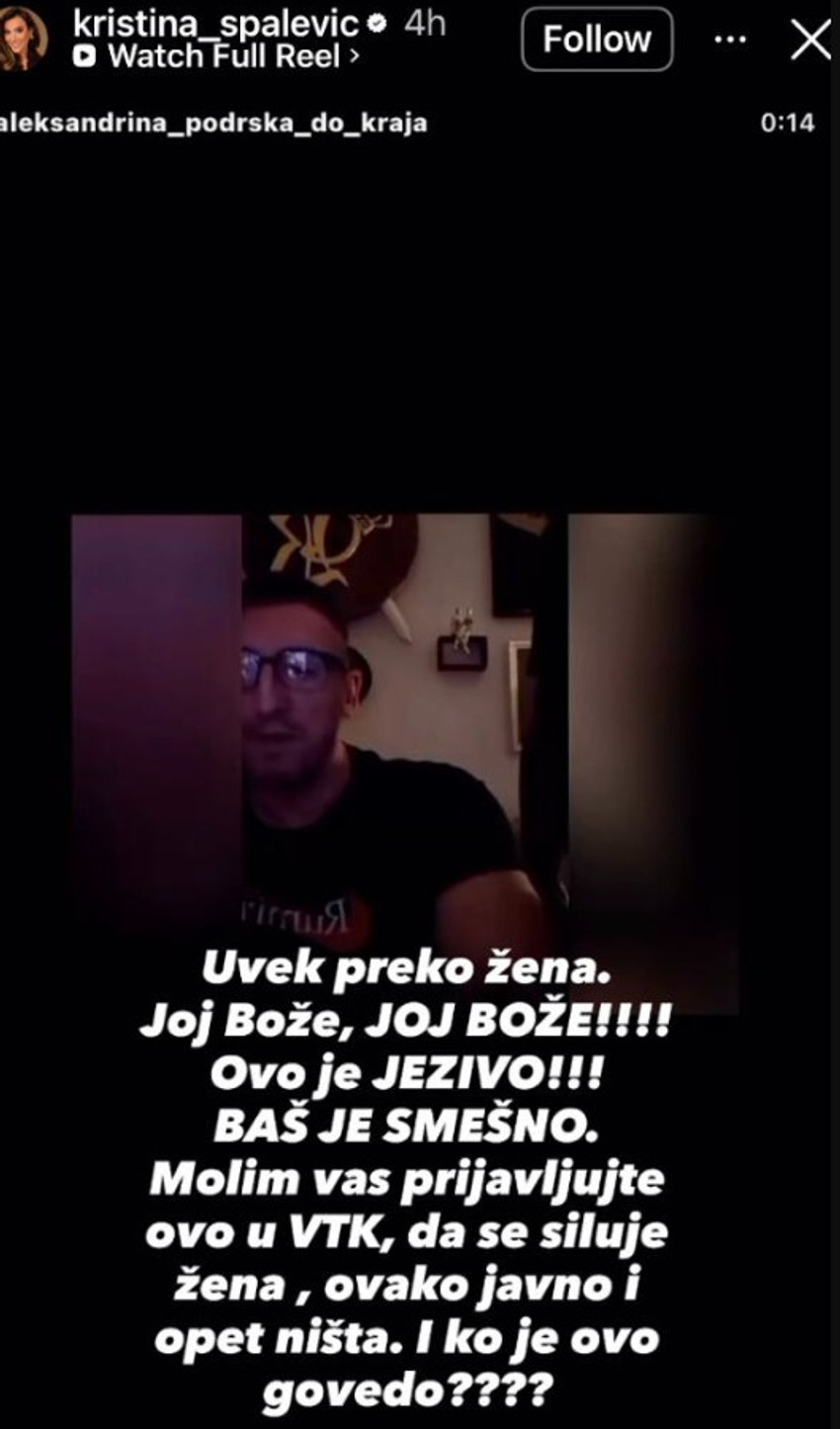 Kristina, objava