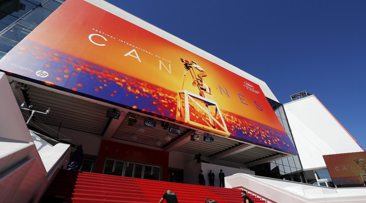 Cannes-i Fesztiválpalota 2019-ben / Fotó: MTI/EPA/Guillaume Horcajuelo