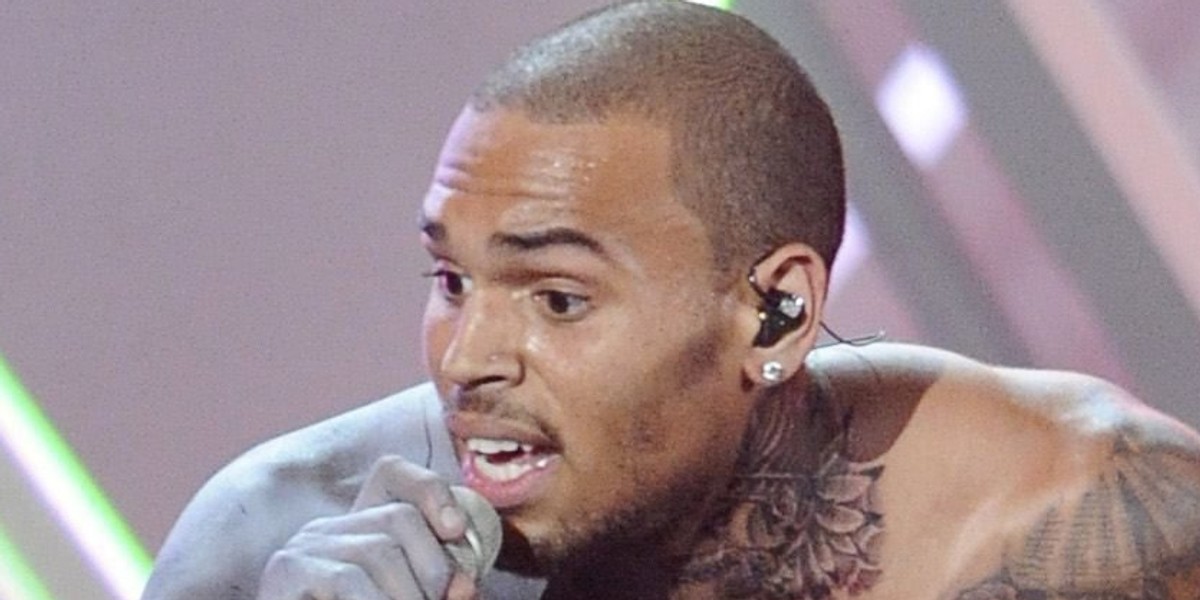 Chris Brown BET Awards 2012