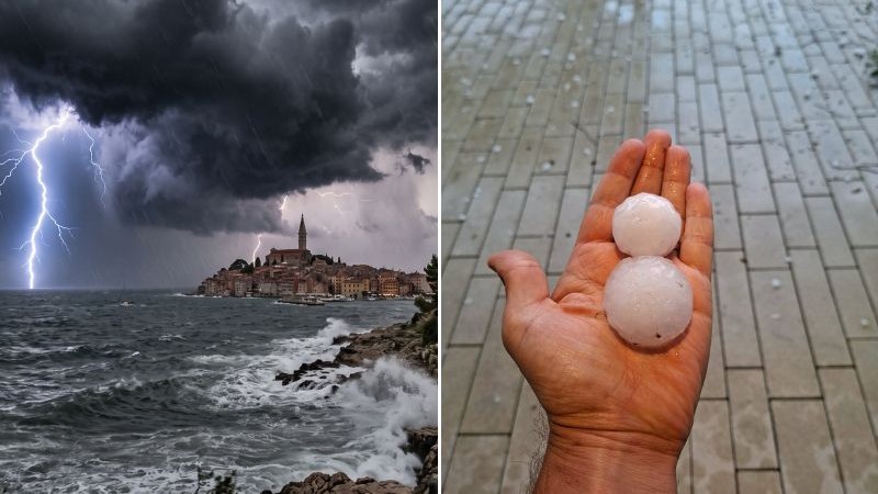 Jadran zasiahlo extrémne počasie (ilustračné foto).