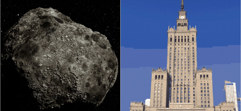 W środę ziemię minie asteroida wielkości Pałacu Kultury