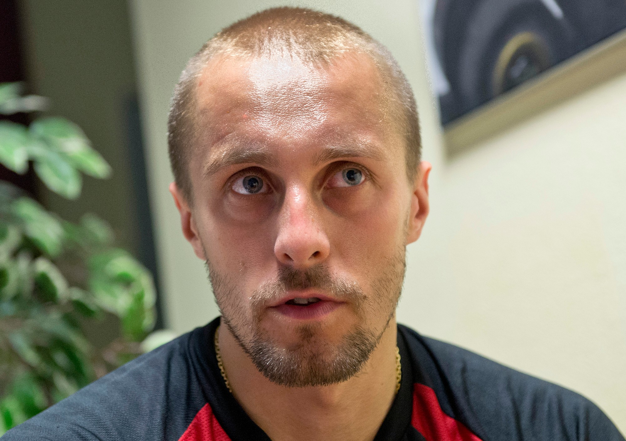 Slovenský hokejový brankár Jaroslav Halák.