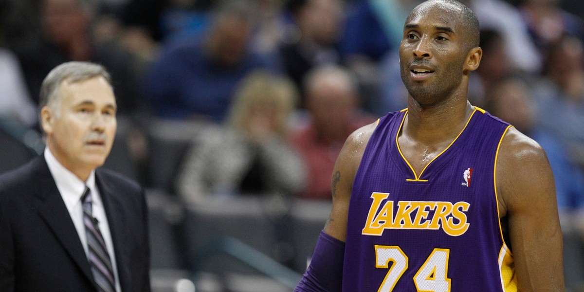 Mike D'Antoni couldn't get Kobe Bryant to come out of games.