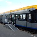 Niemal 38-metrowy tramwaj z Polski trafił do niemieckiego Lipska