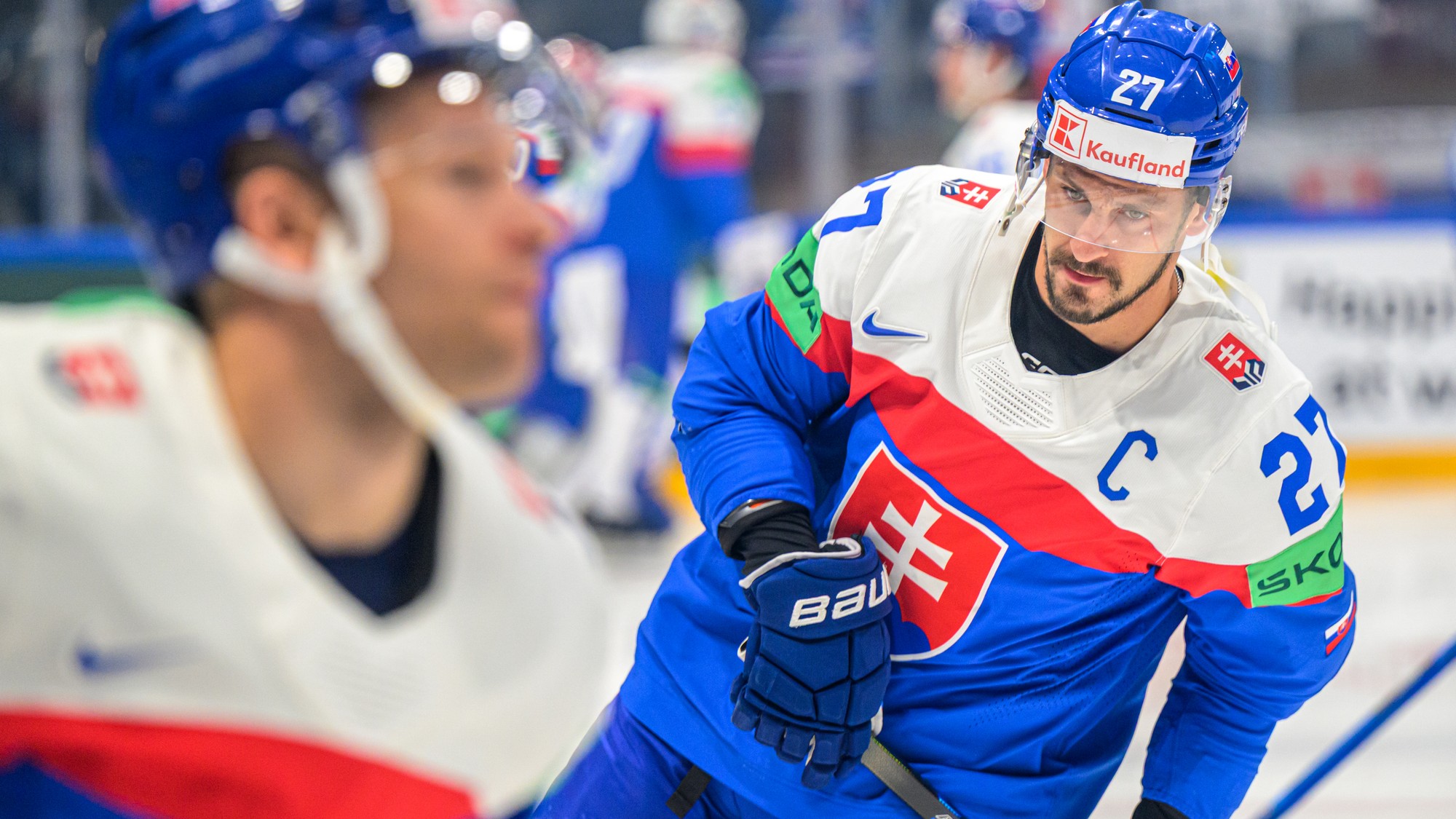 Slovenský hokejista Marek Hrivík.