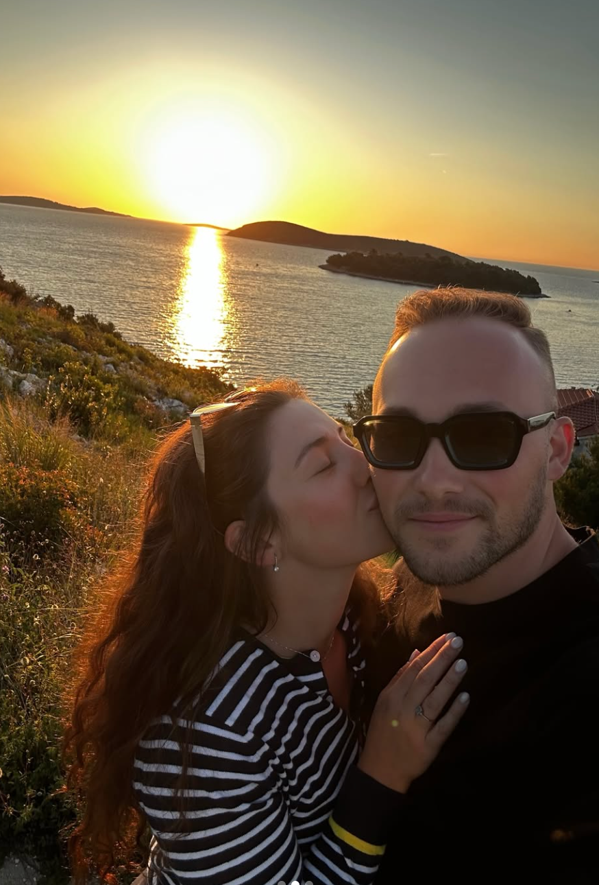 Kristína Malachovská a zásnuby v Chorvátsku.
