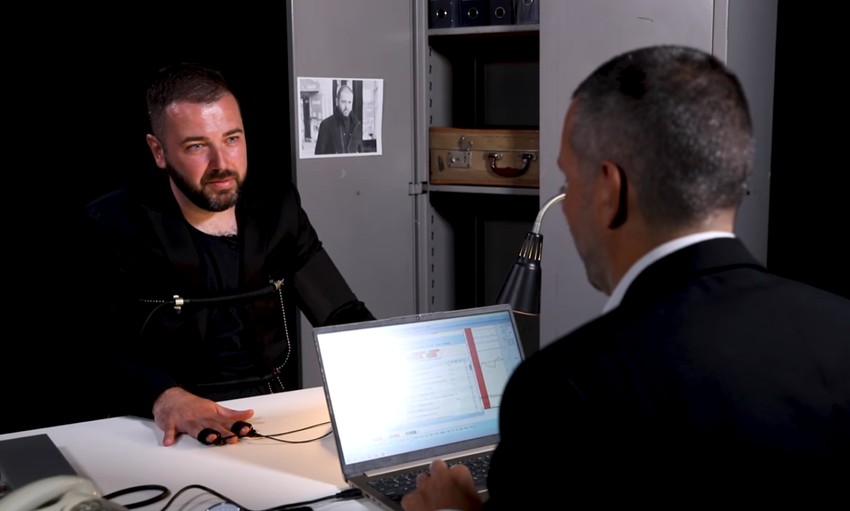 Aca Kos na Blic poligrafu