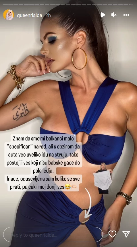 Rialda Karahasanović (Foto: Instagram/queenrialda)