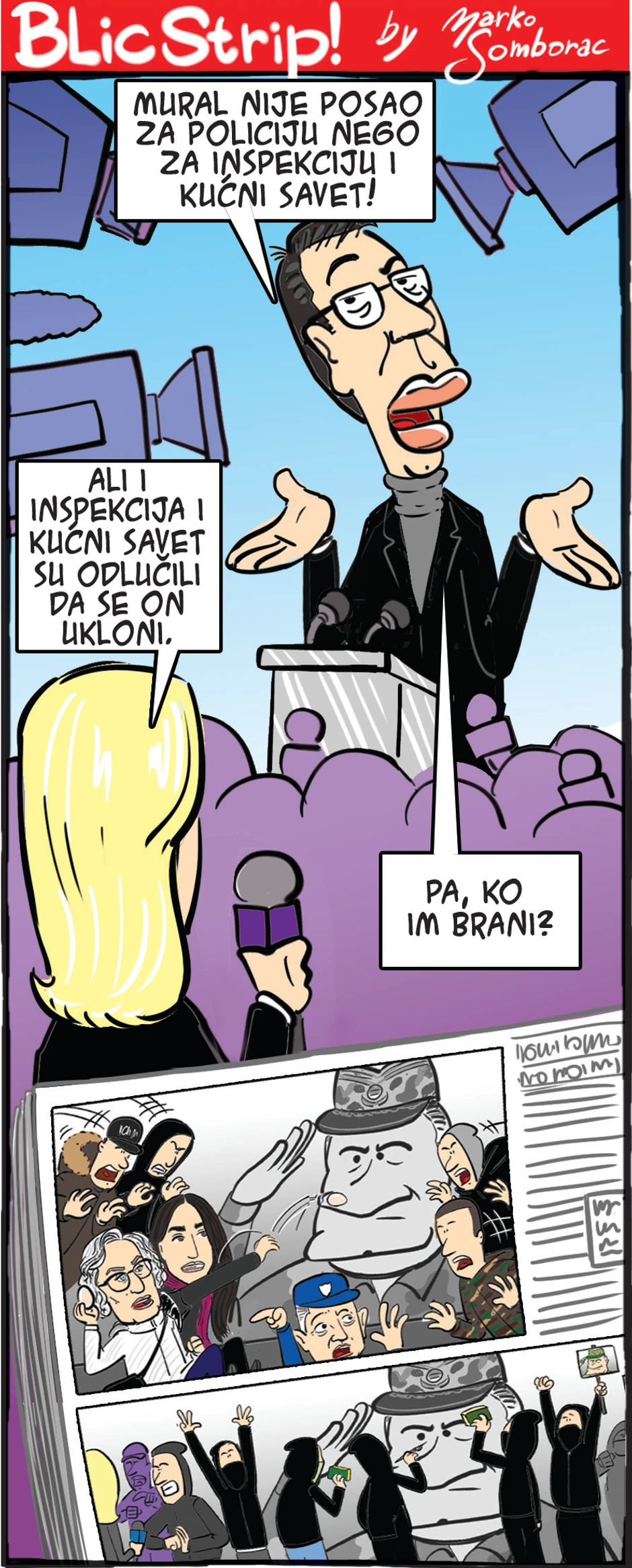 Blic strip