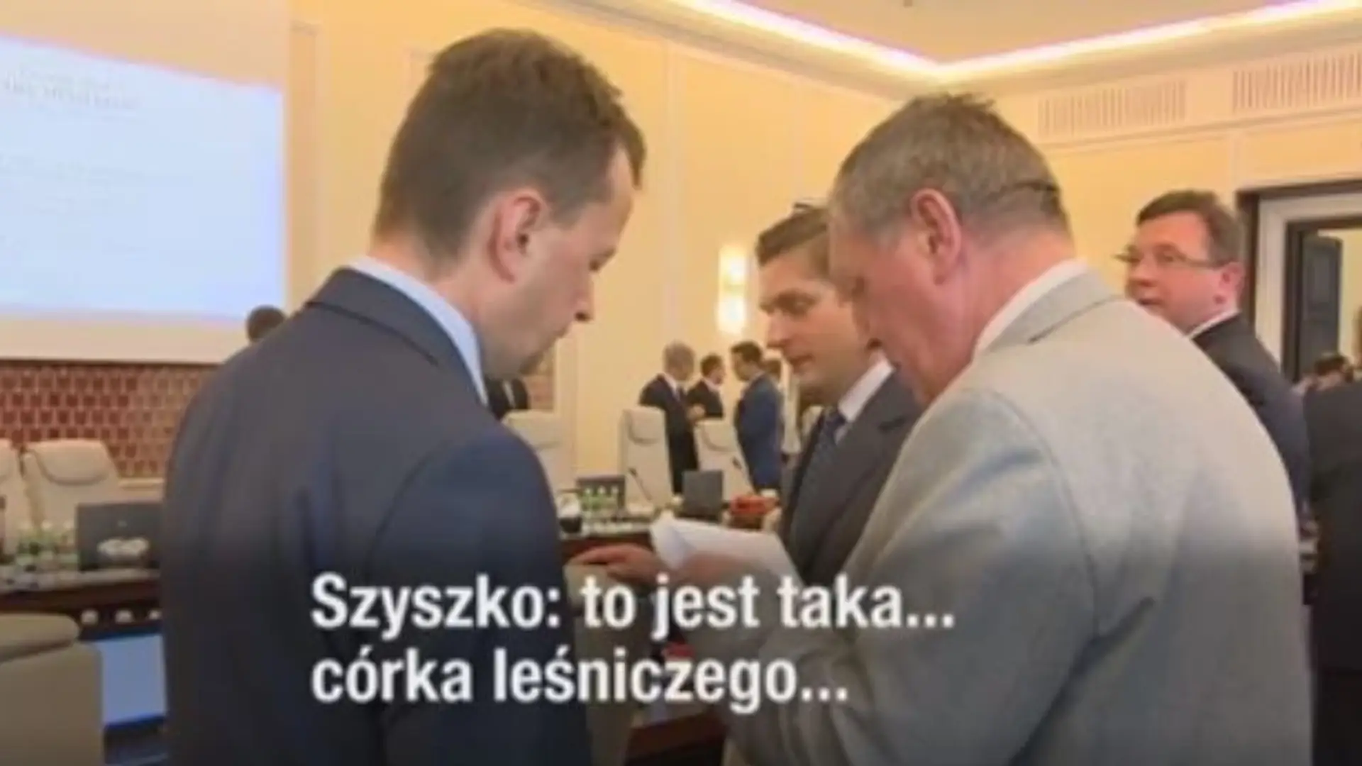 "To jest taka... córka leśniczego". Takiej wpadki w rządzie jeszcze nie było