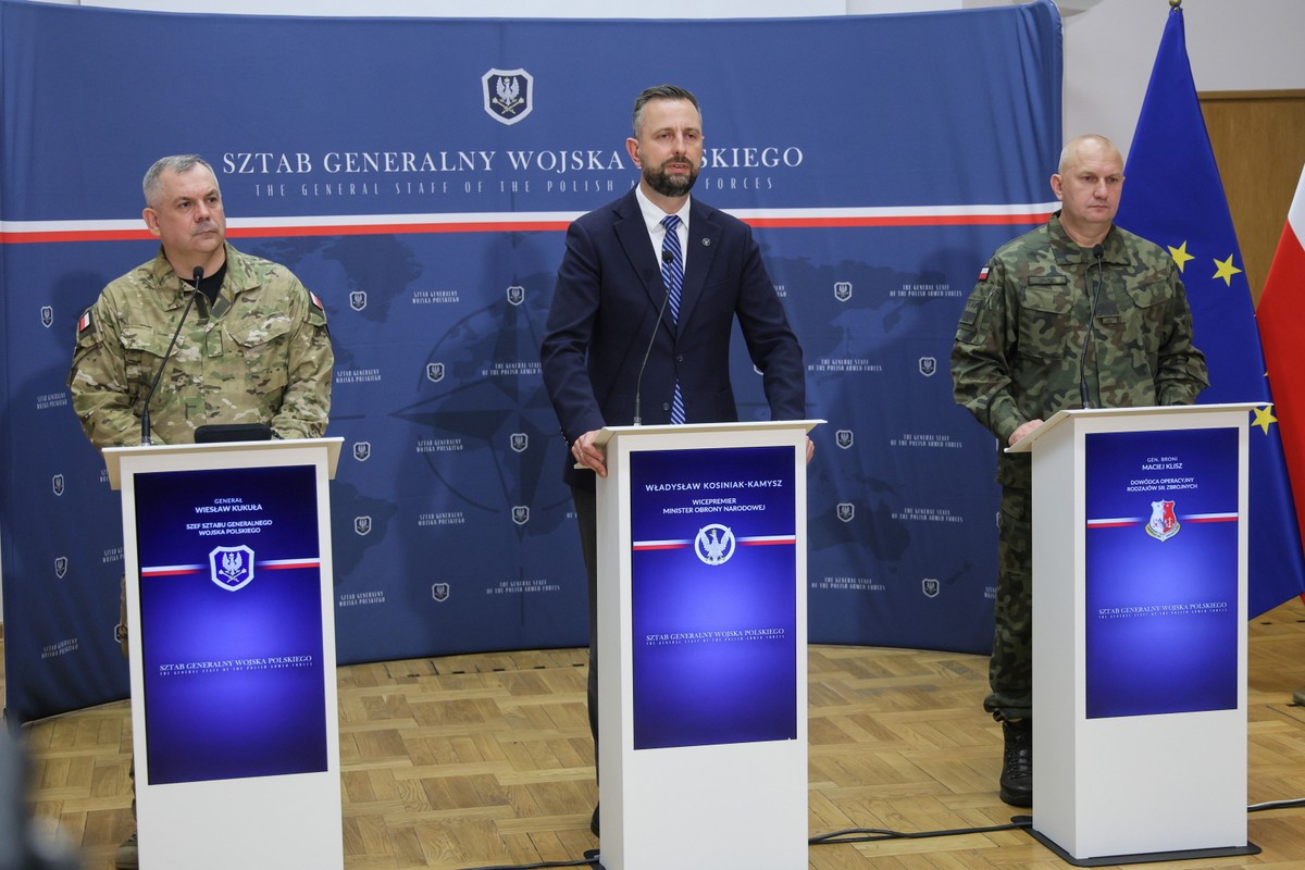 Dwukrotnie naruszono polską przestrzeń powietrzną. Oficjalny komunikat wojska