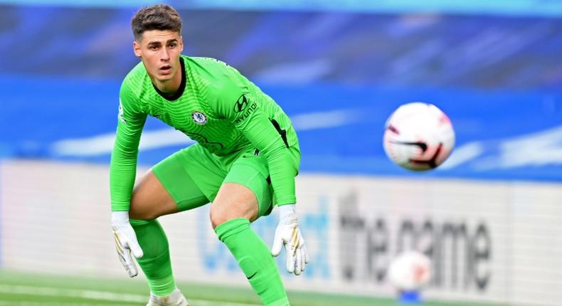 Dodgy Kepa: Kepa Arrizabalaga made the latest in a series of errors in Chelsea's 2-0 defeat to Liverpool