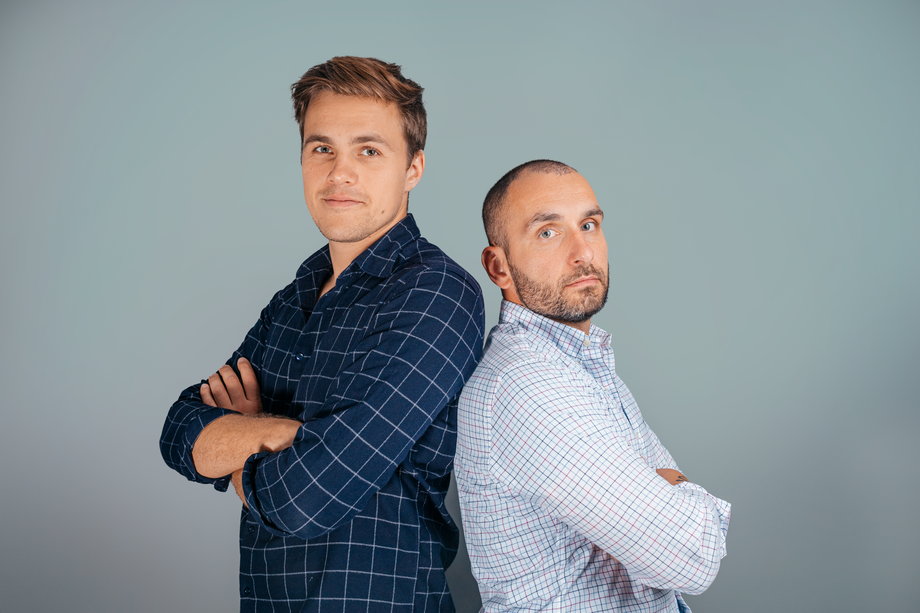 Filip Nasiadko (CEO Flobotics) i Karol Mielnicki (Co-Founder & CTO Flobotics)