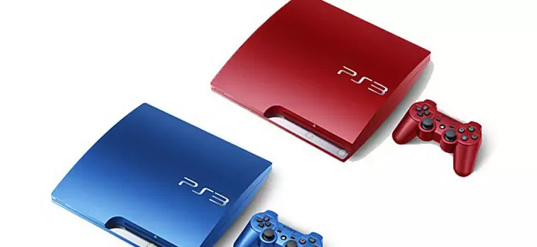 Czerwone i niebieskie PS3 trafią do Japonii