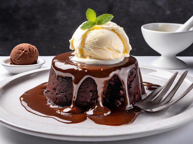 Recept za lava kolač sa sladoledom od vanile