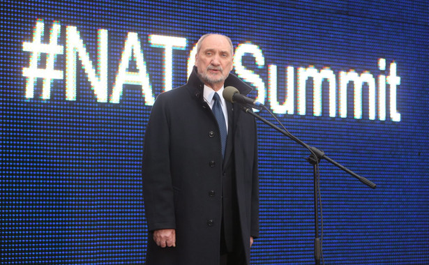 Macierewicz przed szczytem NATO: Mamy podstawy czuć się bezpiecznie