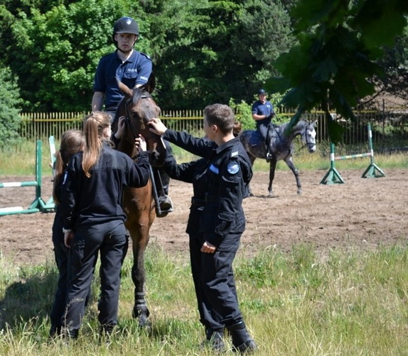 Szkolenia przyszłych policjantów